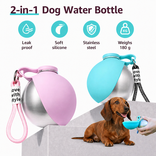 PawBob - Portable Dog Water Dispenser